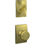Schlage Bowery Single Cylinder Interior Pack with Decorative Century Trim - Exterior Handleset Sold Separately