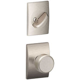 Schlage Residential F59 - Bowery Knob Single Cylinder Interior Pack - Exterior Handleset Sold Separately