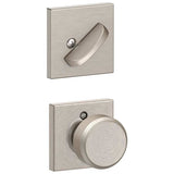 Schlage Residential F59 - Bowery Knob Single Cylinder Interior Pack - Exterior Handleset Sold Separately
