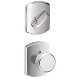 Schlage Bowery Single Cylinder Interior Pack with Decorative Greenwich Trim - Exterior Handleset Sold Separately