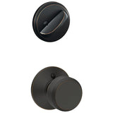 Schlage Residential F59 - Bowery Knob Single Cylinder Interior Pack - Exterior Handleset Sold Separately