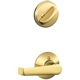 Schlage Residential F59 - Elan Lever Single Cylinder Interior Pack - Exterior Handleset Sold Separately