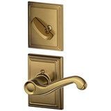 Schlage Residential F59 - Flair Lever Single Cylinder Interior Pack - Exterior Handleset Sold Separately - Addison Rose