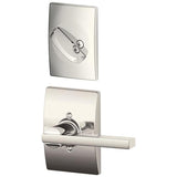 Schlage Residential F59 - Latitude Single Cylinder Interior Pack - Exterior Handleset Sold Separately