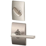 Schlage Residential F59 - Latitude Single Cylinder Interior Pack - Exterior Handleset Sold Separately