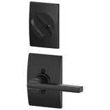 Schlage Residential F59 - Latitude Single Cylinder Interior Pack - Exterior Handleset Sold Separately