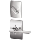 Schlage Residential F59 - Latitude Single Cylinder Interior Pack - Exterior Handleset Sold Separately