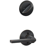 Schlage Residential F59 - Latitude Single Cylinder Interior Pack - Exterior Handleset Sold Separately