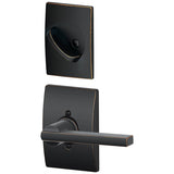 Schlage Residential F59 - Latitude Single Cylinder Interior Pack - Exterior Handleset Sold Separately