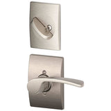 Schlage Residential F59 - Merano Lever Single Cylinder Interior Pack - Exterior Handleset Sold Separately