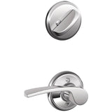 Schlage Residential F59 - Merano Lever Single Cylinder Interior Pack - Exterior Handleset Sold Separately