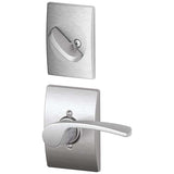 Schlage Residential F59 - Merano Lever Single Cylinder Interior Pack - Exterior Handleset Sold Separately