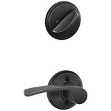 Schlage Residential F59 - Merano Lever Single Cylinder Interior Pack - Exterior Handleset Sold Separately