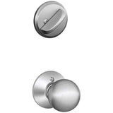 Schlage Residential F59 - Orbit Knob Single Cylinder Interior Pack - Exterior Handleset Sold Separately
