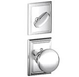Schlage Plymouth Single Cylinder Interior Pack with Decorative Addison Trim - Exterior Handleset Sold Separately