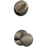 Schlage Residential F59 - Plymouth Knob Single Cylinder Interior Pack - Exterior Handleset Sold Separately