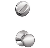 Schlage Plymouth Single Cylinder Interior Pack - Exterior Handleset Sold Separately