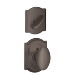 Schlage Siena Single Cylinder Interior Pack with Decorative Camelot Trim - Exterior Handleset Sold Separately