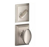 Schlage Siena Single Cylinder Interior Pack with Decorative Addison Trim - Exterior Handleset Sold Separately