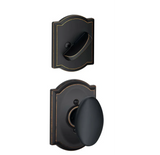 Schlage Siena Single Cylinder Interior Pack with Decorative Camelot Trim - Exterior Handleset Sold Separately
