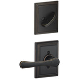 Schlage Residential F59 - Avila Lever Single Cylinder Interior Pack - Exterior Handleset Sold Separately