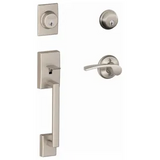 Schlage Residential F62 Century Double Cylinder Handleset - Entrance Lock Interior & Exterior