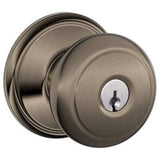 Schlage Residential F80 - Storeroom Lock - C Keyway with 16211 Latch and 10063 Strike - Alden Rose