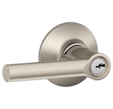 Schlage Broadway Single Cylinder Keyed Entry Storeroom Door Lever Set