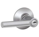 Schlage Broadway Single Cylinder Keyed Entry Storeroom Door Lever Set