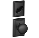 Schlage Plymouth One-Sided Dummy Interior Pack with Addison Trim - Exterior Handleset Sold Separately