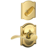 Schlage Residential F94 - Accent Lever One-Sided Dummy Interior Pack - Exterior Handleset Sold Separately