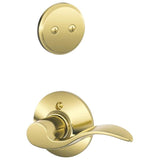 Schlage Residential F94 - Accent Lever One-Sided Dummy Interior Pack - Exterior Handleset Sold Separately