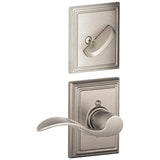Schlage Residential F94 - Accent Lever One-Sided Dummy Interior Pack - Exterior Handleset Sold Separately