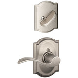 Schlage Residential F94 - Accent Lever One-Sided Dummy Interior Pack - Exterior Handleset Sold Separately