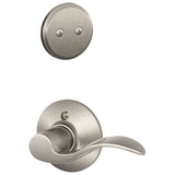 Schlage Residential F94 - Accent Lever One-Sided Dummy Interior Pack - Exterior Handleset Sold Separately
