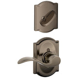 Schlage Residential F94 - Accent Lever One-Sided Dummy Interior Pack - Exterior Handleset Sold Separately