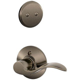 Schlage Residential F94 - Accent Lever One-Sided Dummy Interior Pack - Exterior Handleset Sold Separately