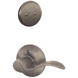 Schlage Residential F94 - Accent Lever One-Sided Dummy Interior Pack - Exterior Handleset Sold Separately