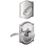 Schlage Residential F94 - Accent Lever One-Sided Dummy Interior Pack - Exterior Handleset Sold Separately