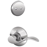 Schlage Residential F94 - Accent Lever One-Sided Dummy Interior Pack - Exterior Handleset Sold Separately