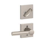 Schlage Broadway One-Sided Dummy Interior Pack with Collins Trim - Exterior Handleset Sold Separately