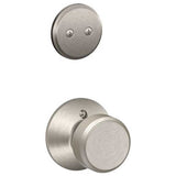Schlage Residential F94 - Bowery Knob One-Sided Dummy Interior Pack - Exterior Handleset Sold Separately