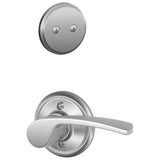 Schlage Residential F94 - Merano Lever One-Sided Dummy Interior Pack - Exterior Handleset Sold Separately