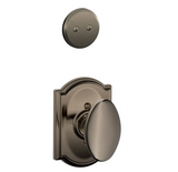Schlage Siena One-Sided Dummy Interior Pack with Camelot Trim - Exterior Handleset Sold Separately