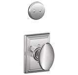 Schlage Siena One-Sided Dummy Interior Pack with Addison Trim - Exterior Handleset Sold Separately