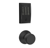 Schlage Encode WiFi Enabled Electronic Keypad Deadbolt with Century Trim and Bowery Knob Set