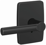 Schlage Custom Broadway Non-Turning Two-Sided Dummy Door Lever Set with Greene Trim