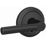 Schlage Custom Broadway Non-Turning Two-Sided Dummy Door Lever Set with Indy Trim