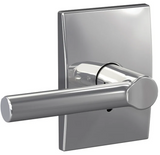 Schlage Custom Broadway Non-Turning Two-Sided Dummy Door Lever Set with Century Trim