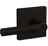 Schlage Custom Broadway Non-Turning Two-Sided Dummy Door Lever Set with Collins Trim